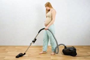 Уборка во время беременности