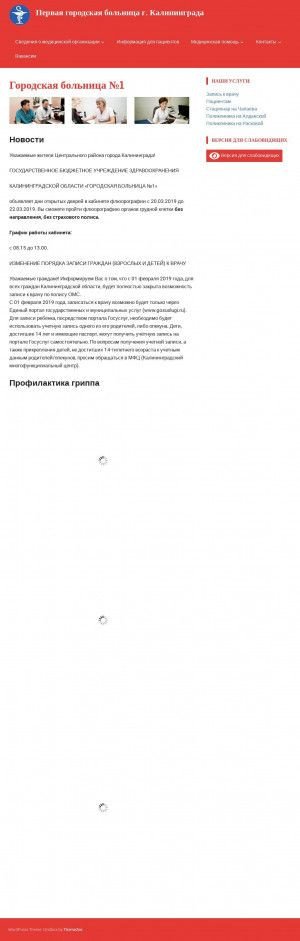Предпросмотр для gb1k.ru — Поликлиника городской больницы № 2