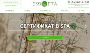 Предпросмотр для ecospa24.ru — СПА & массаж студия Экоспа на Маяковской