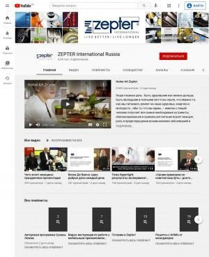 Предпросмотр для www.youtube.com — Zepter International
