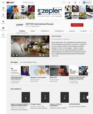 Предпросмотр для www.youtube.com — Zepter International