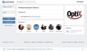 Предпросмотр для vk.com — OptiX