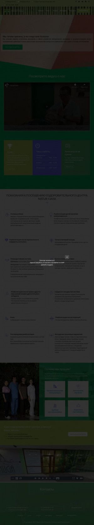 Предпросмотр для natursila.ru — Natur-сила