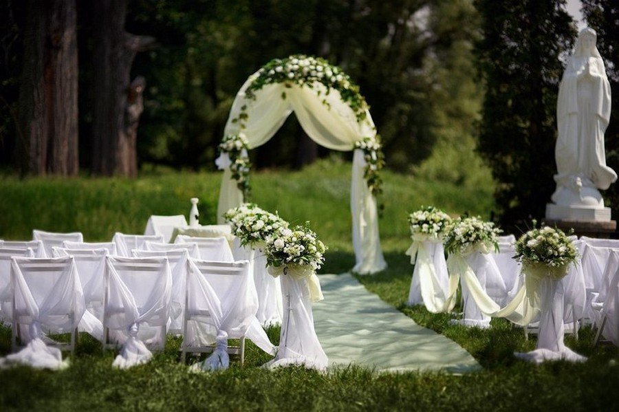 Выездная регистрация брака — свадьба на природе