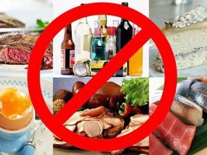 Запрещенные продукты при диарее